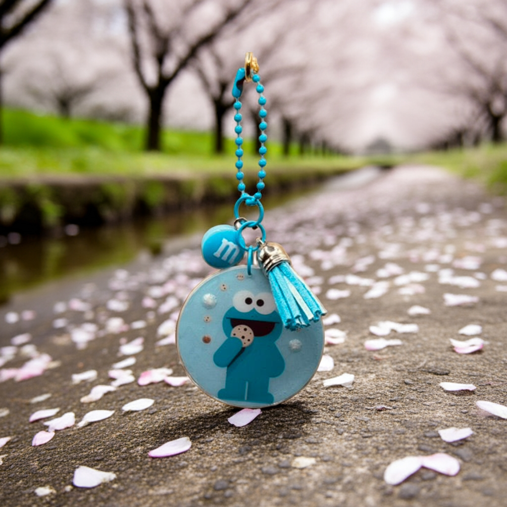 Cookie Muncher Keychain