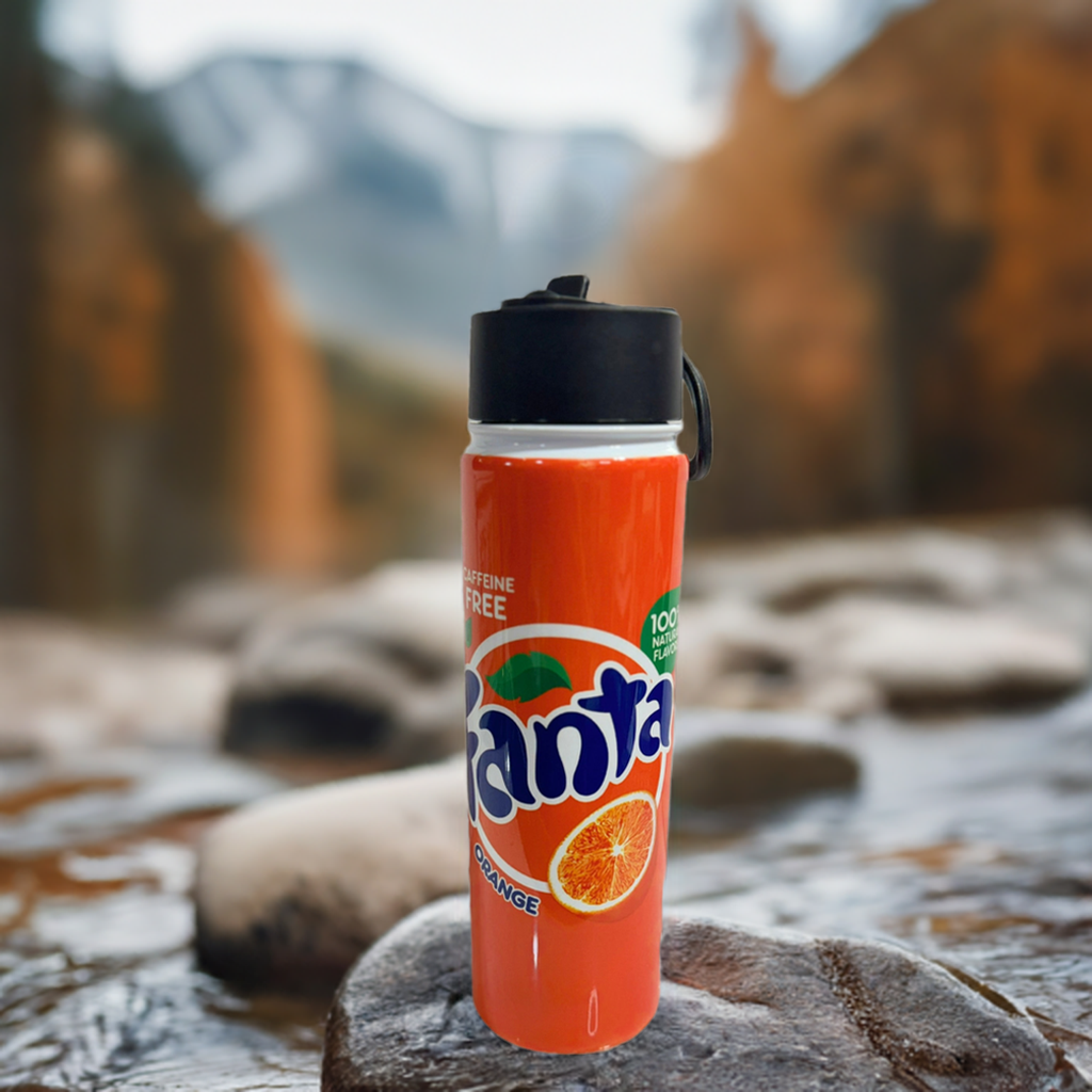 Fanta Orange Water Bottle