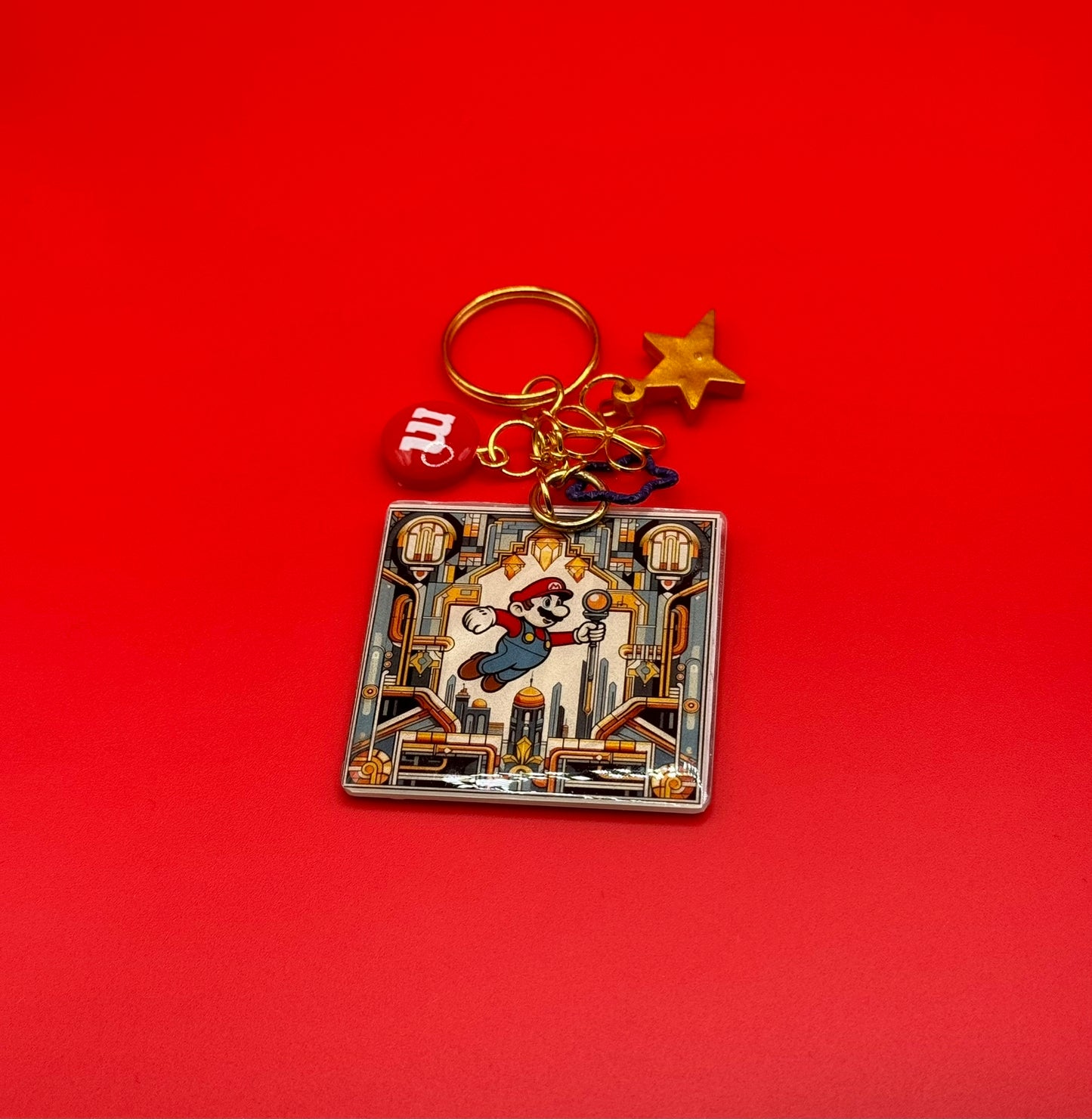 Super Plumber Keychain