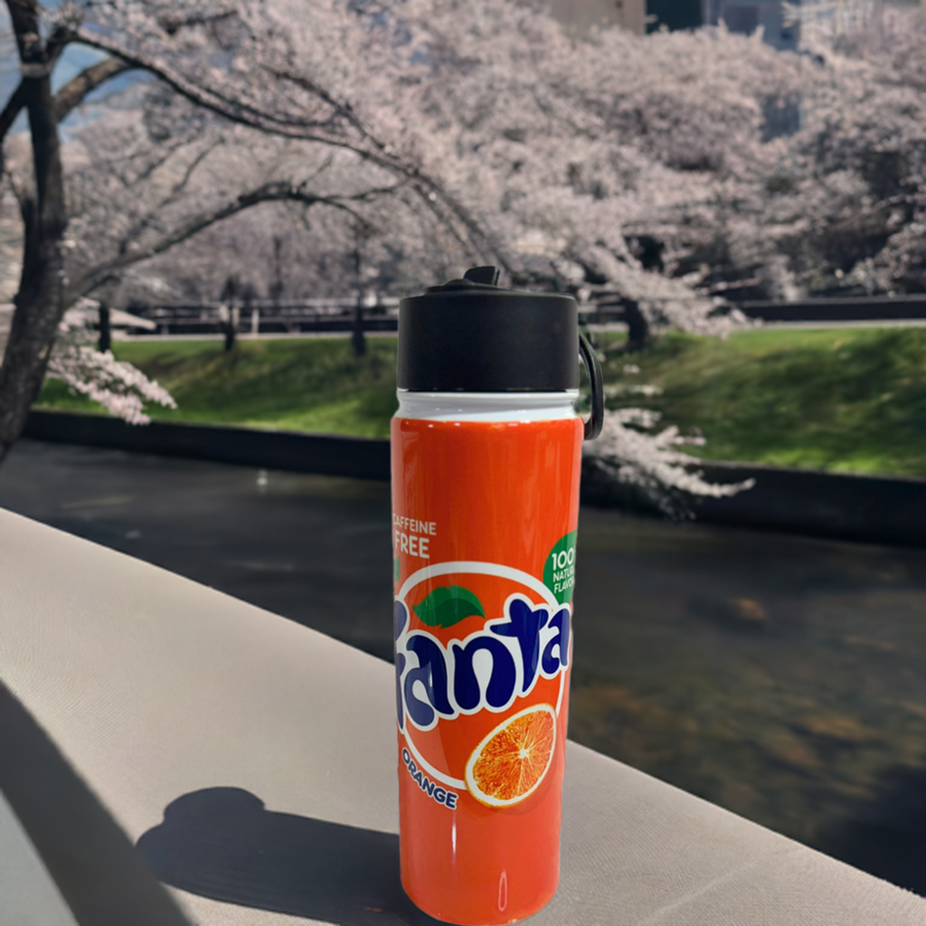 Fanta Orange Water Bottle