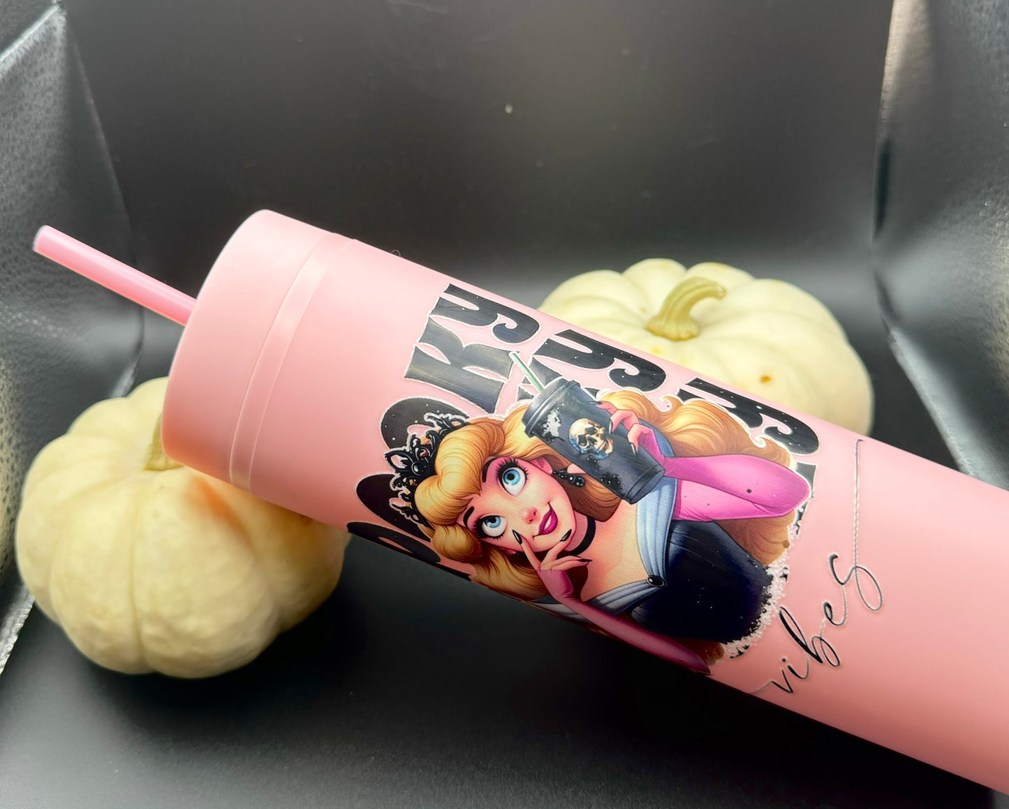 Spooky Princess Vibes: Gothic Cold Cup Collection