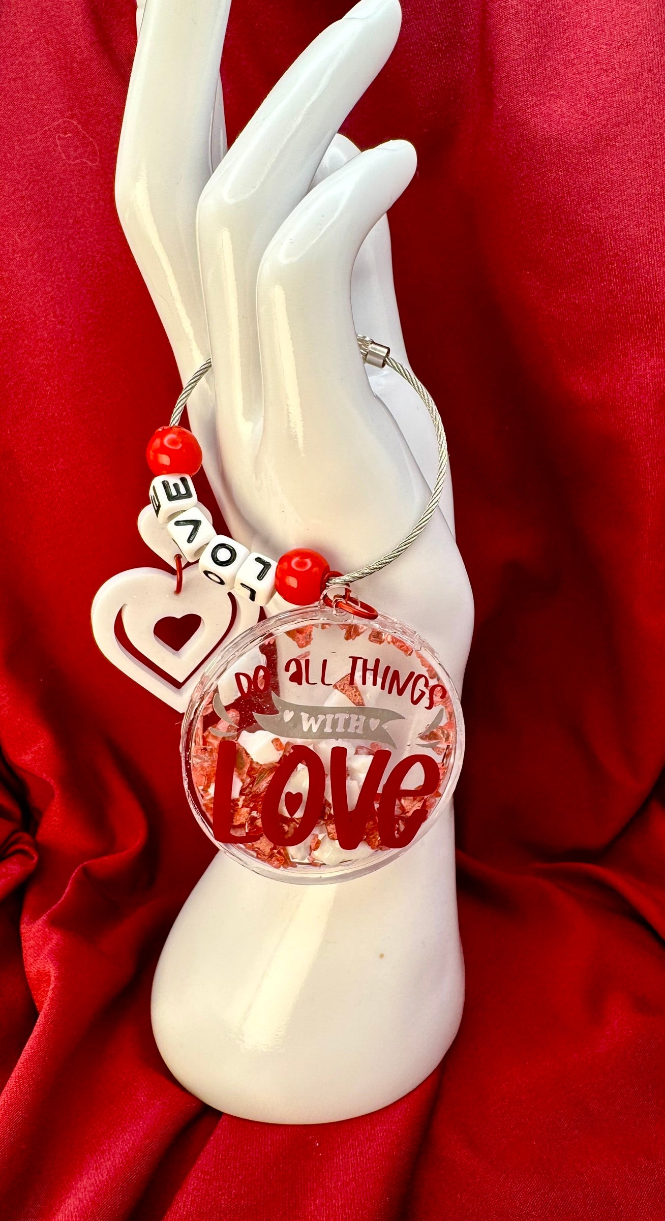 Charmed Hearts: Fun & Flirty Valentine's Day Keychains