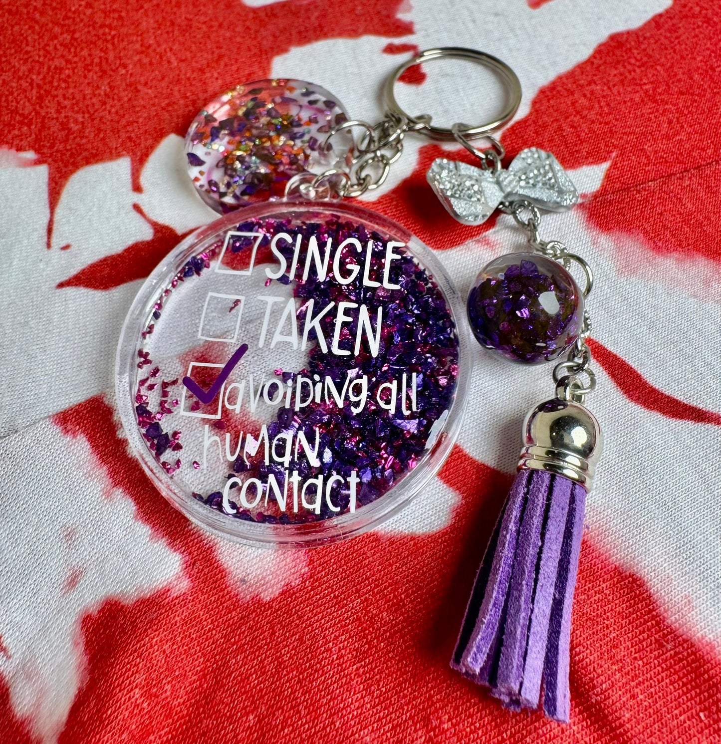 Charmed Hearts: Fun & Flirty Valentine's Day Keychains