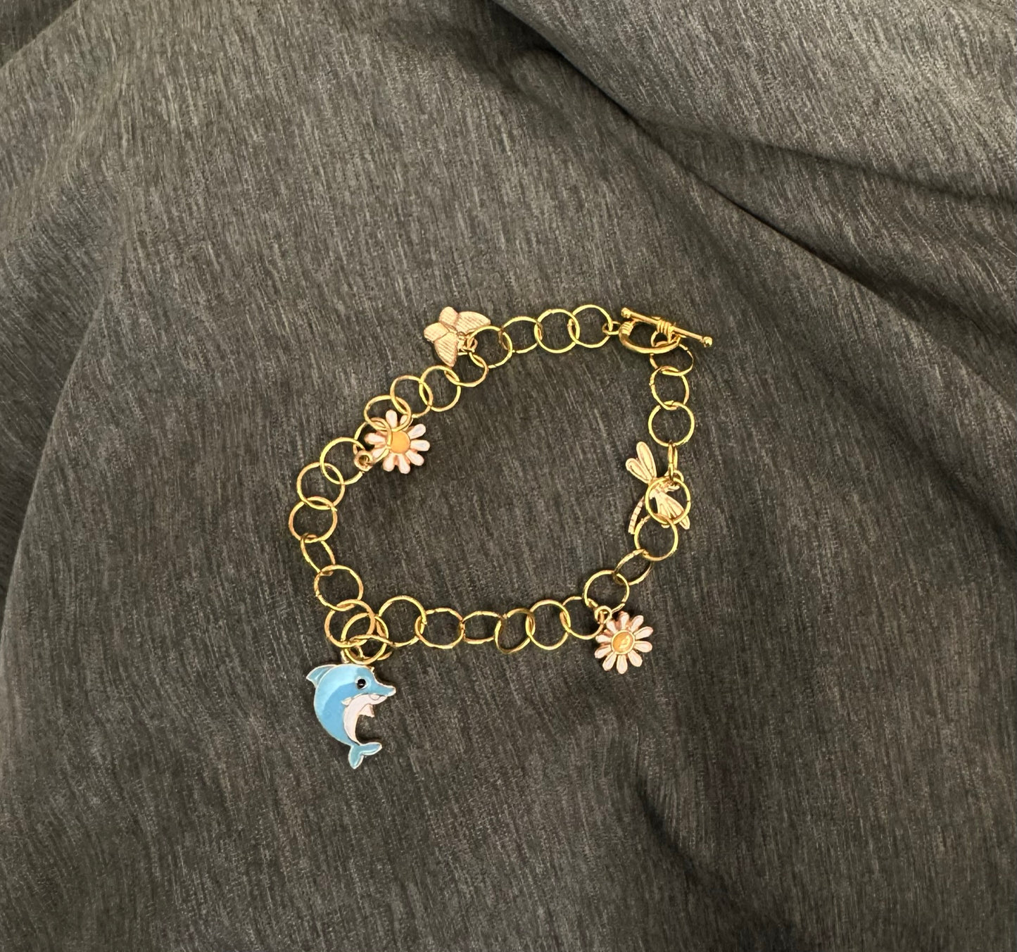 Spring Suave Charm Necklace & Bracelet Set – A Whimsical Touch of Joy
