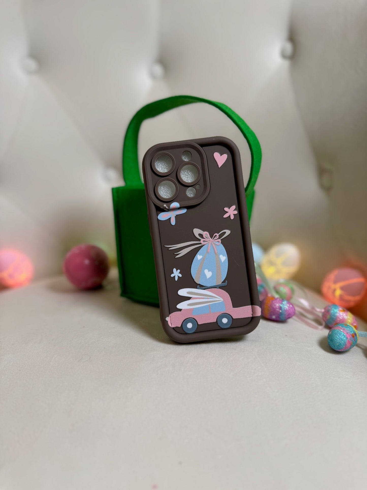 Bunny Express – Whimsical Easter Phone Case