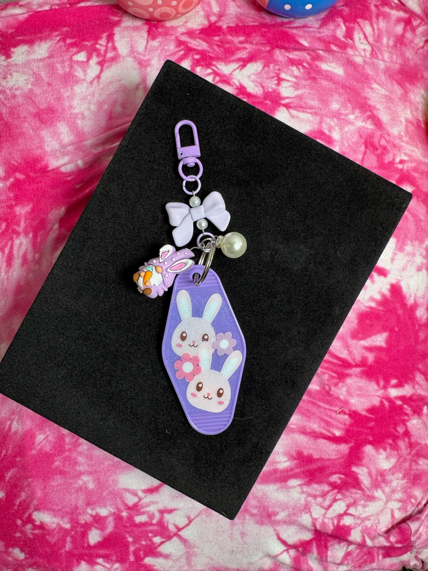 Hoppy Easter Bunny Keychain β Adorable Springtime Charm!
