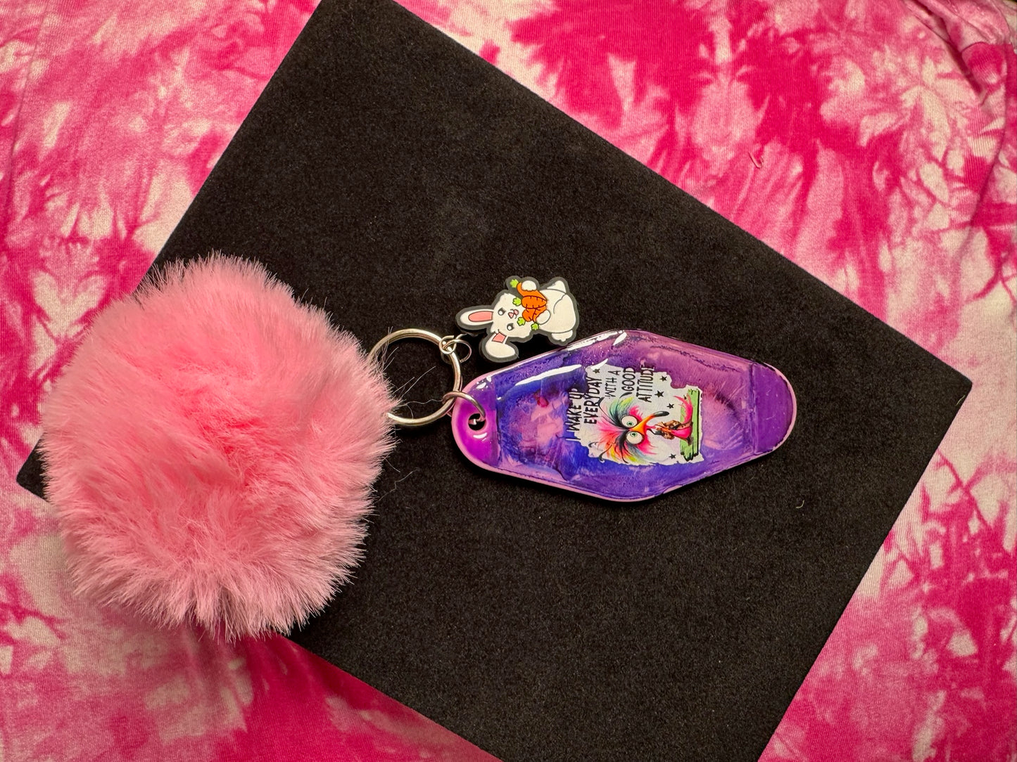 Hoppy Easter Bunny Keychain β Adorable Springtime Charm!
