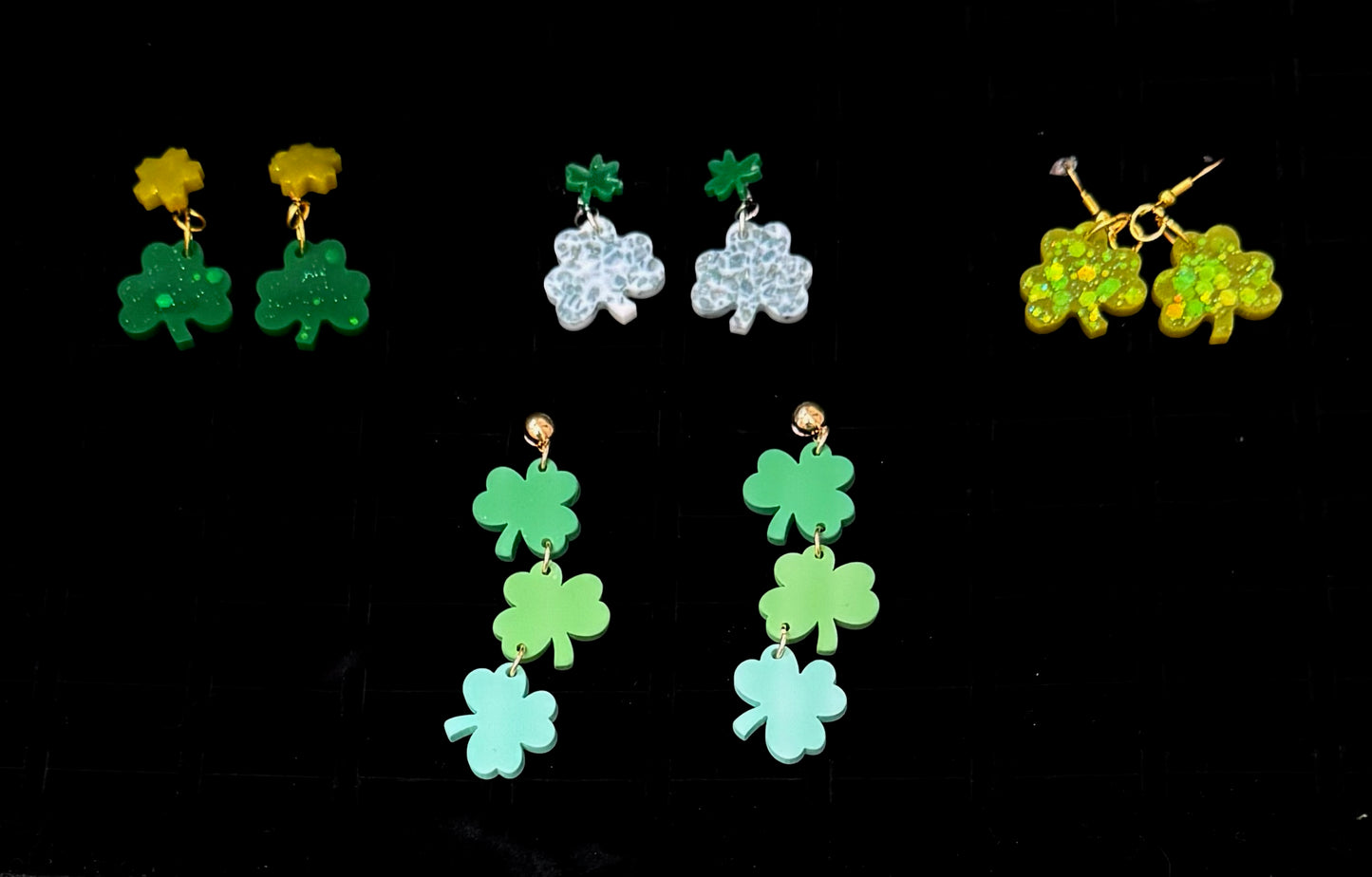 Lucky Charm Clover Earrings – Celebrate St. Patrick’s Day in Style!