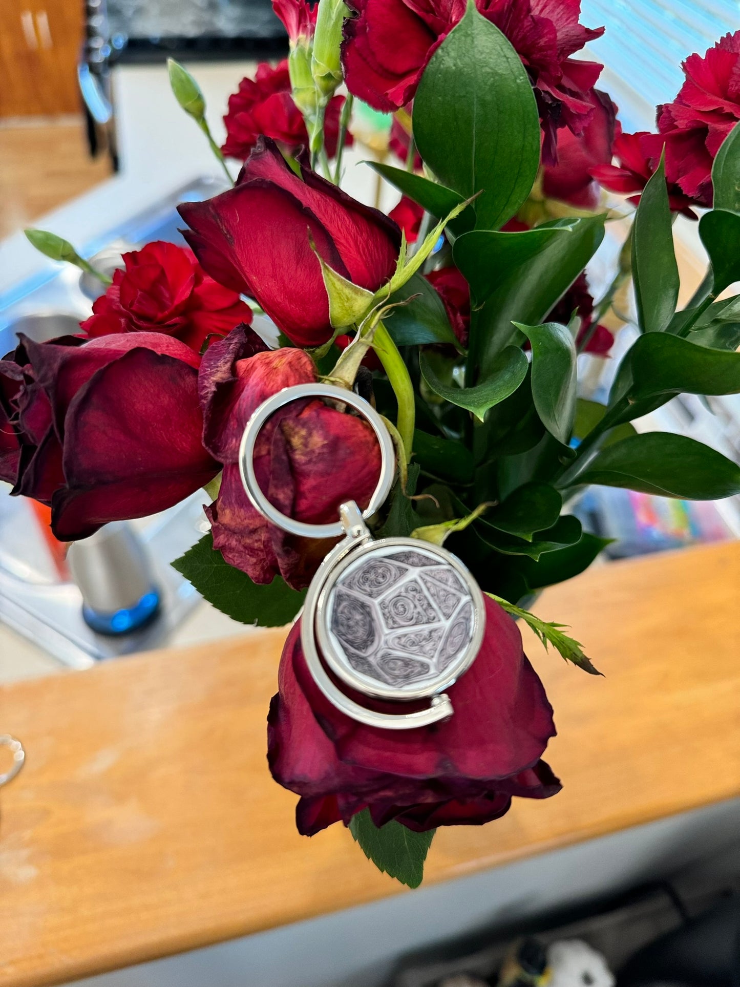 Elemental Elegance: Handcrafted Fantasy Keychains