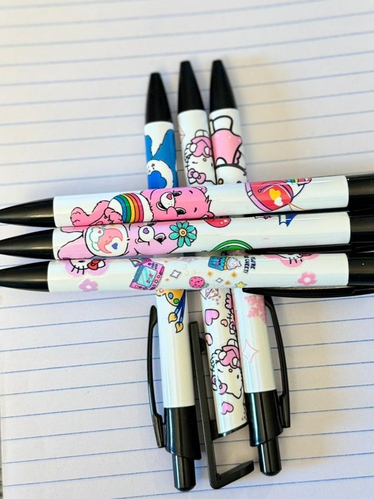 Whimsical Wonderland: Cute Character Pen Set
