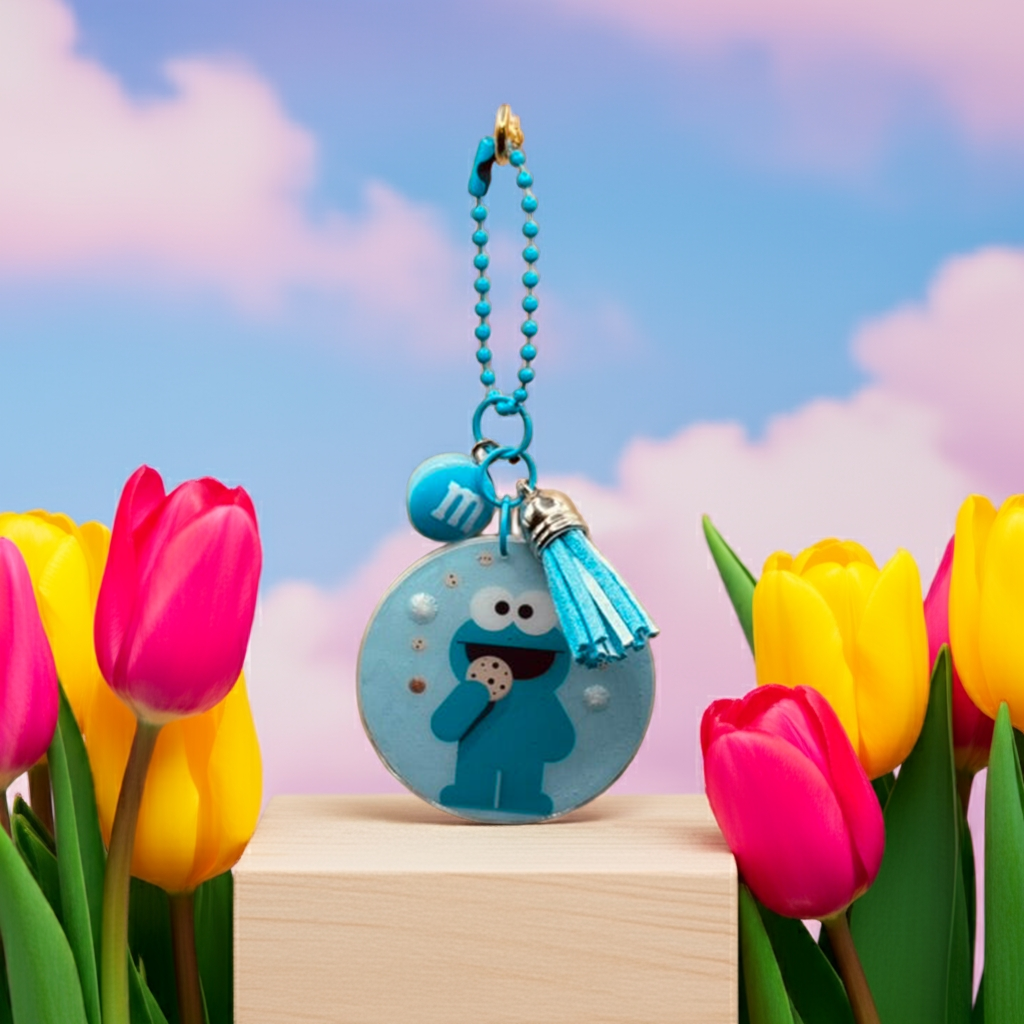 Cookie Muncher Keychain