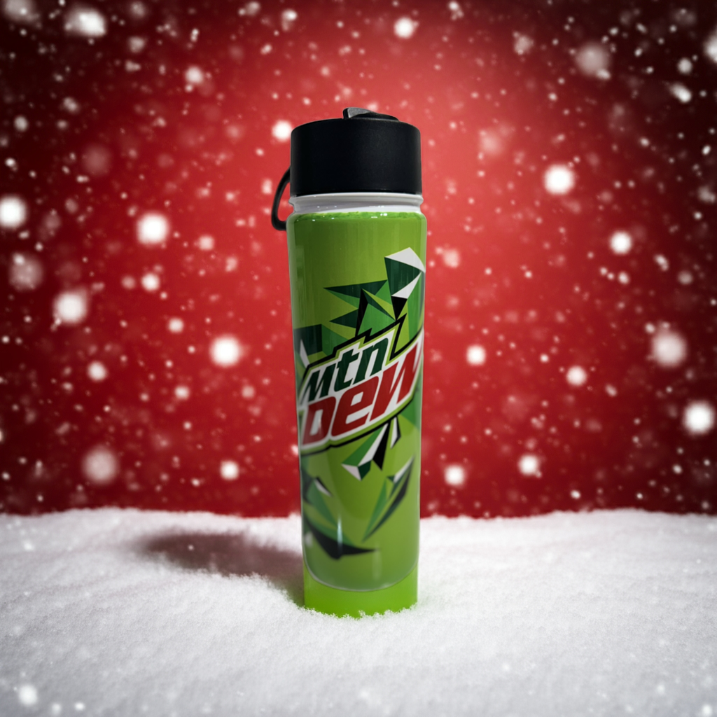 Mountain Dew Green Surge Water Bottle