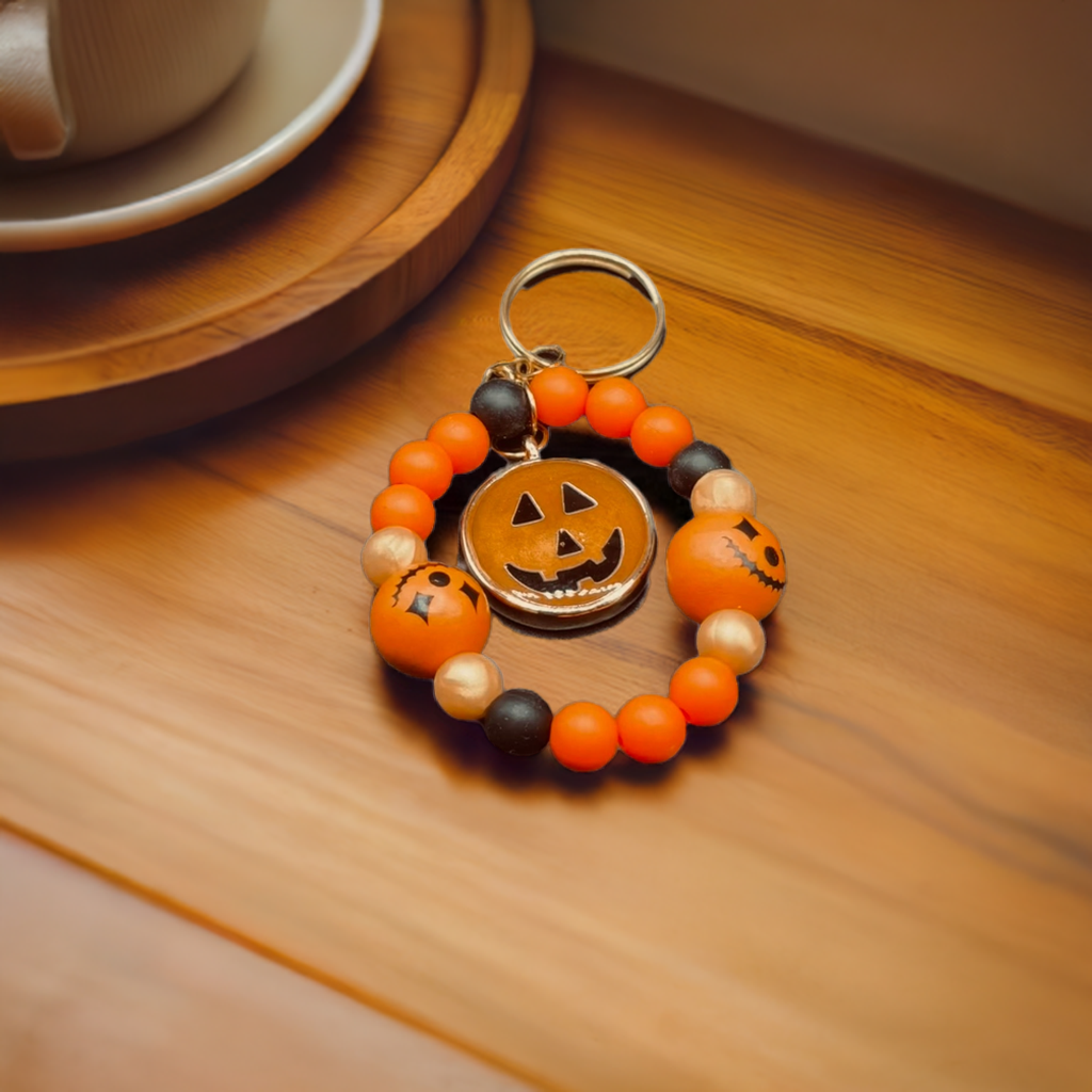 Pumpkin Patch Spook Keychain