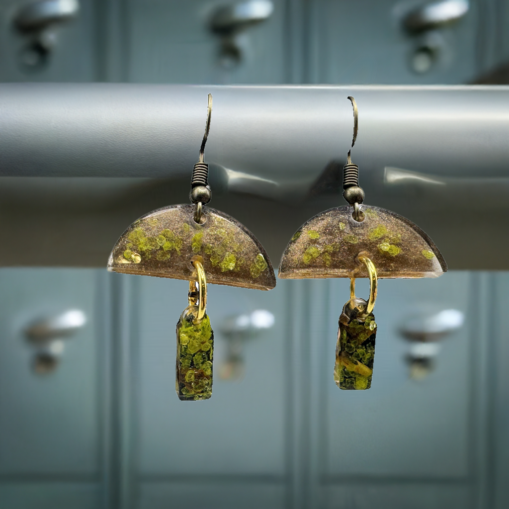 Earthly Elegance: Dangle Earrings