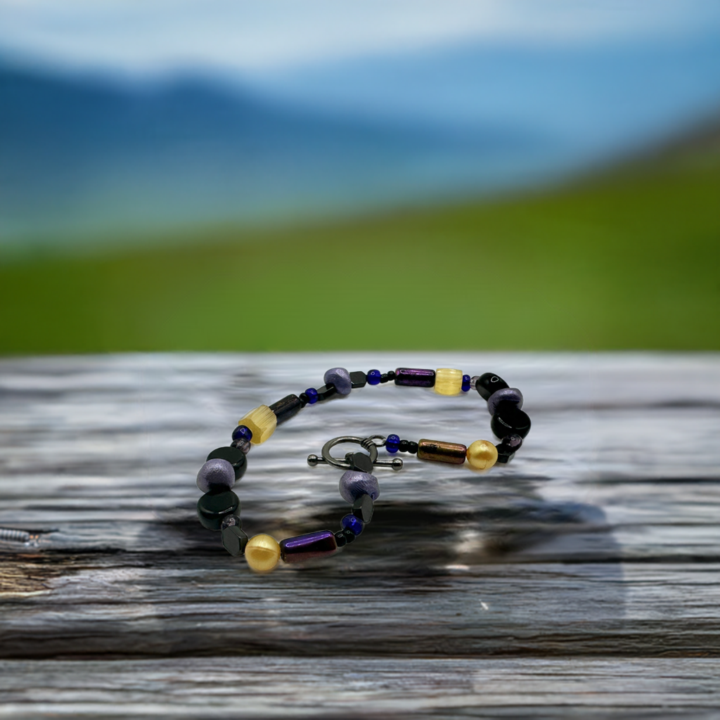 Mystic Gemstone Elegance Bracelet