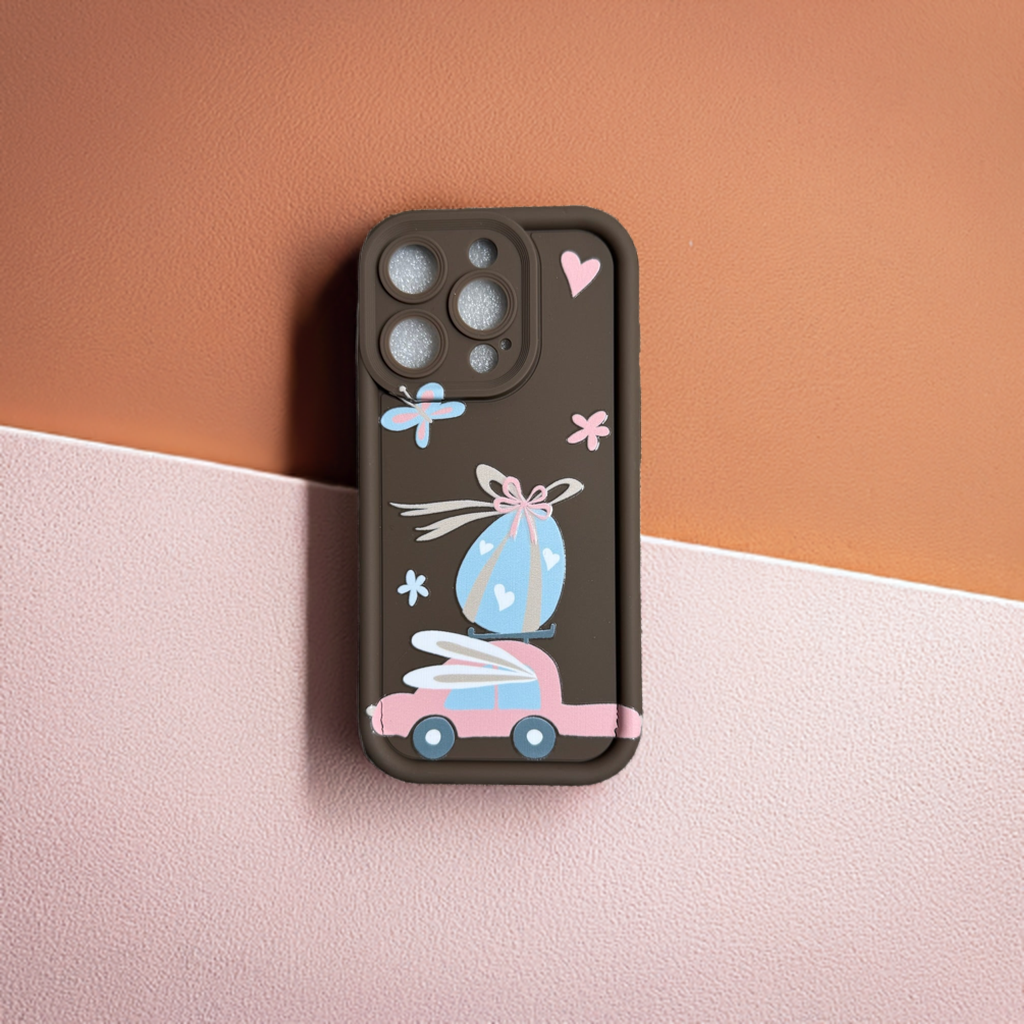 Bunny Express – Whimsical Easter Phone Case