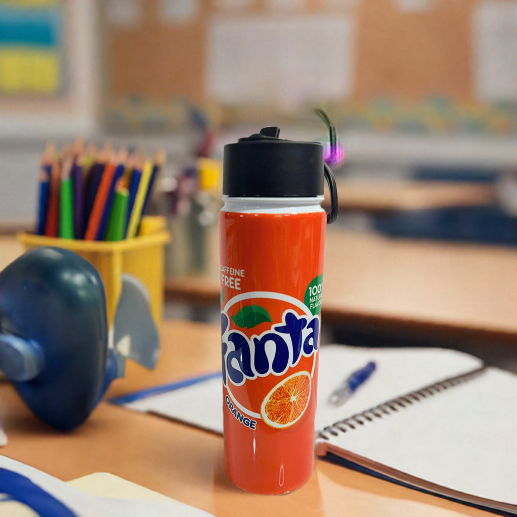 Fanta Orange Water Bottle