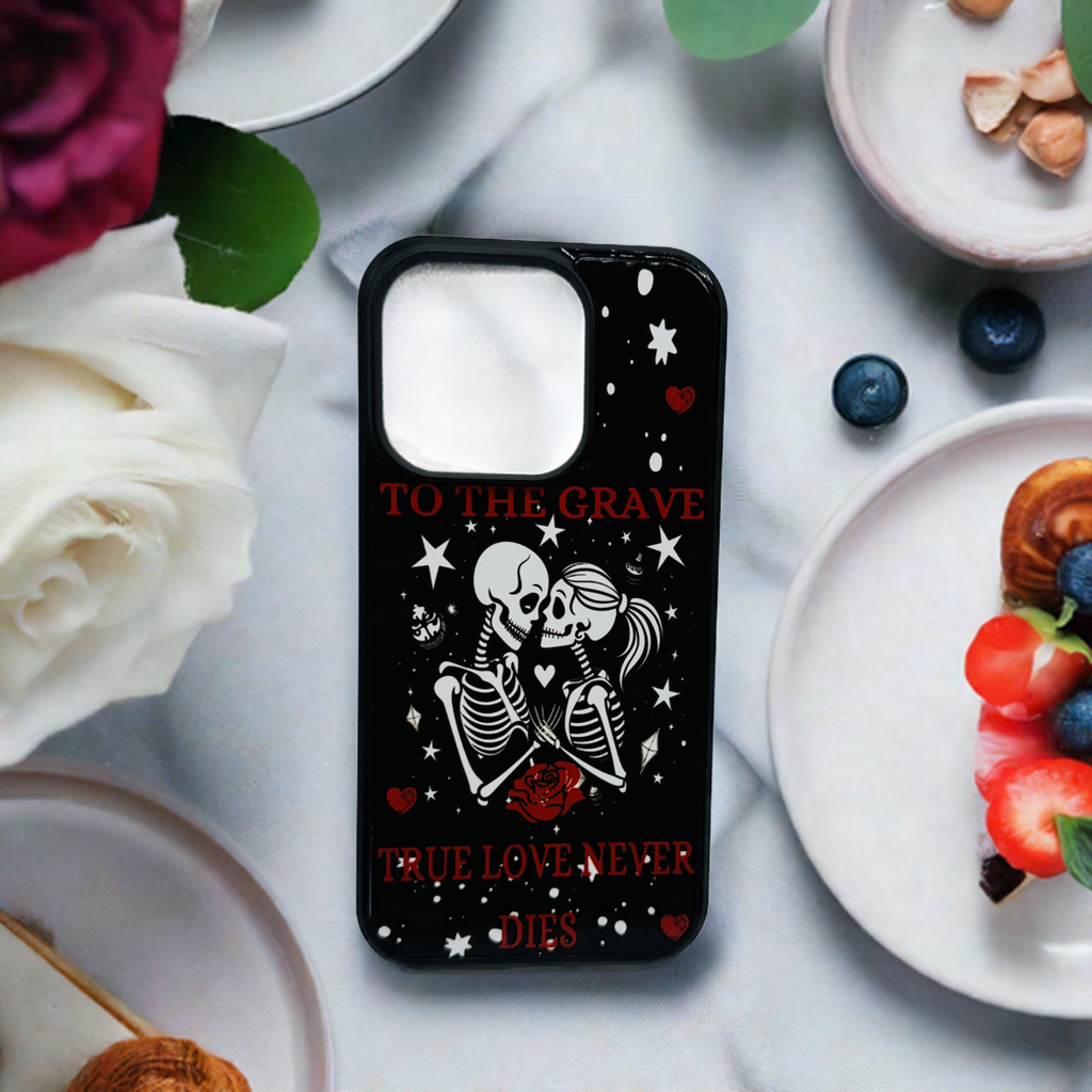 Eternal Embrace- To the Grave Phone Case