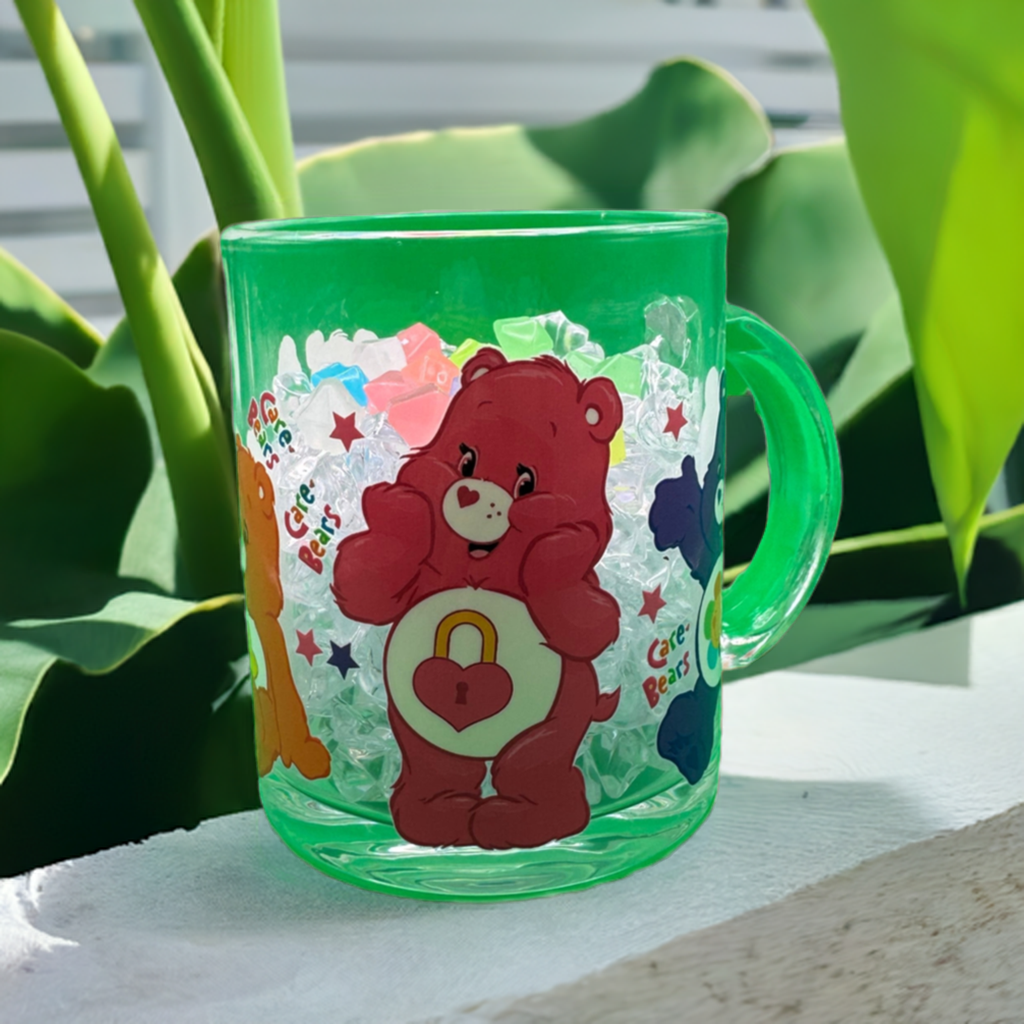 Charming Cozy Critters Glass Mug- Nostalgic and Adorable