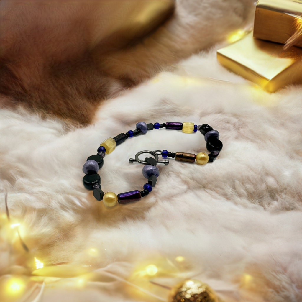 Mystic Gemstone Elegance Bracelet