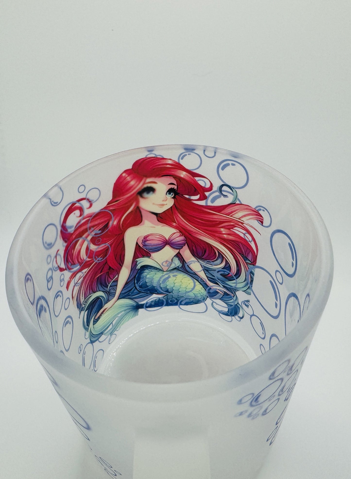 Enchanting Mermaid Melody Frosted Glass Mug
