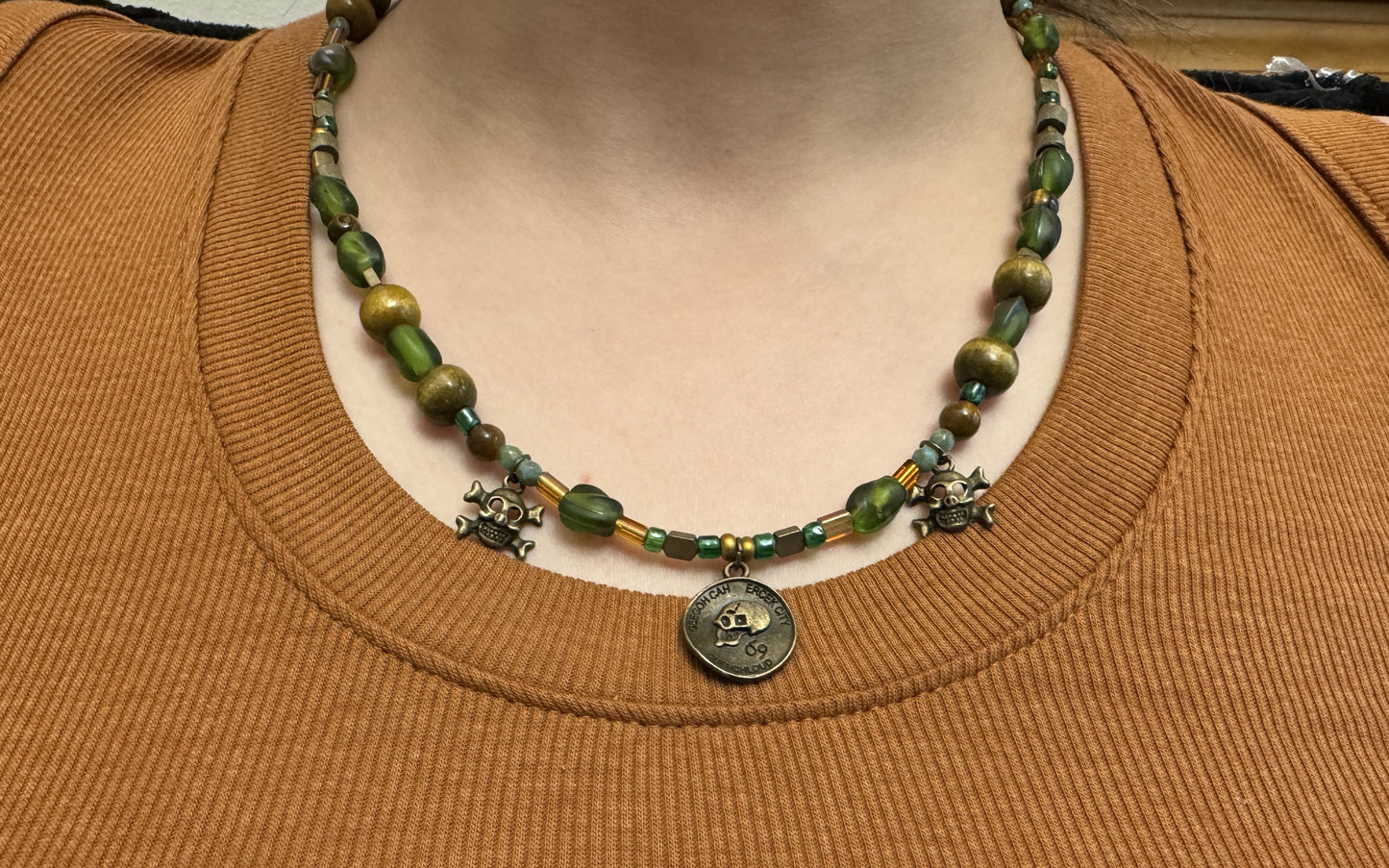 Pirate's Fortune Jewelry Set: Necklace and Rings