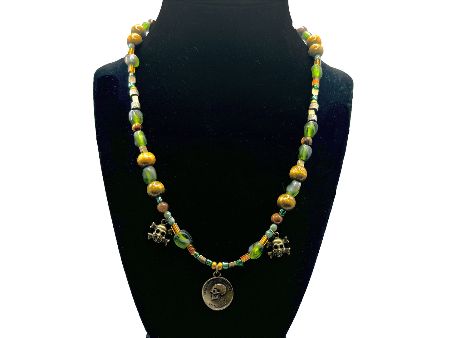 Pirate's Fortune Jewelry Set: Necklace and Rings