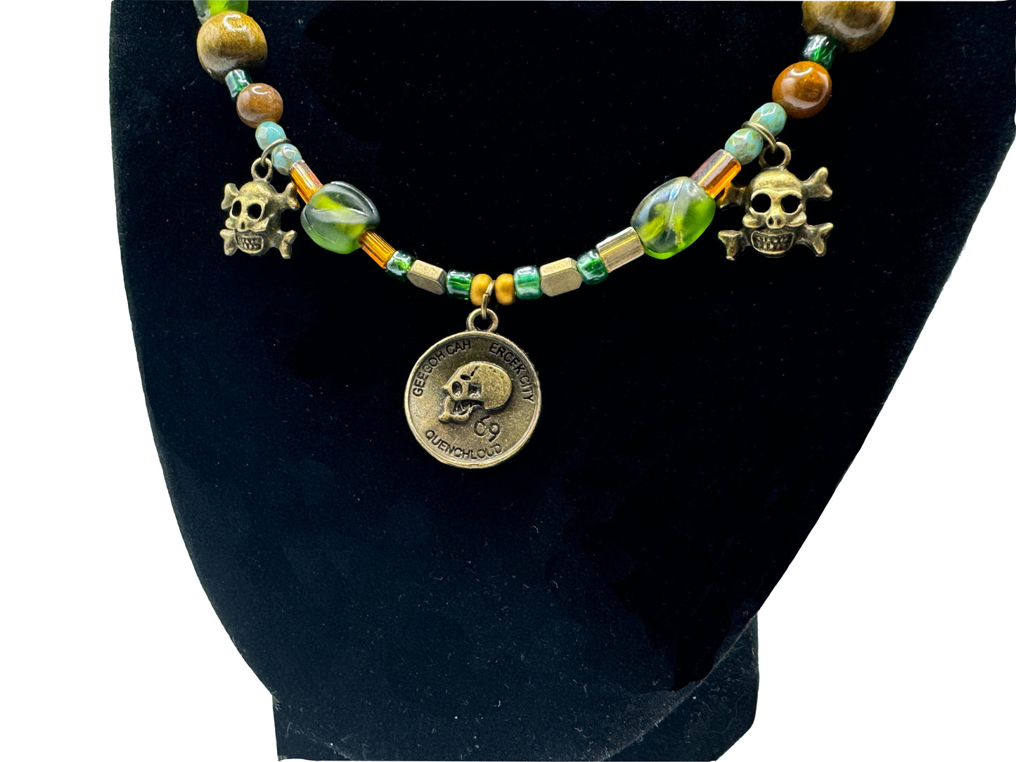Pirate's Fortune Jewelry Set: Necklace and Rings