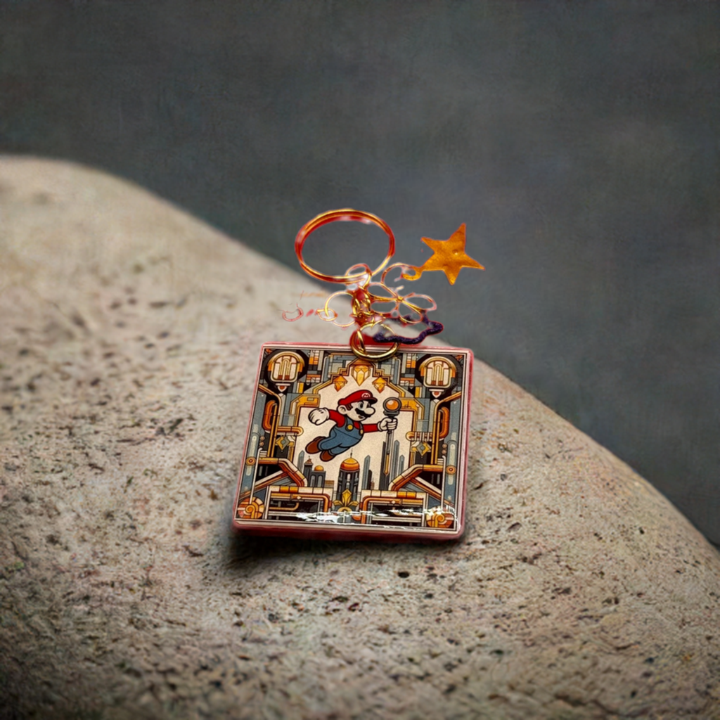 Super Plumber Keychain