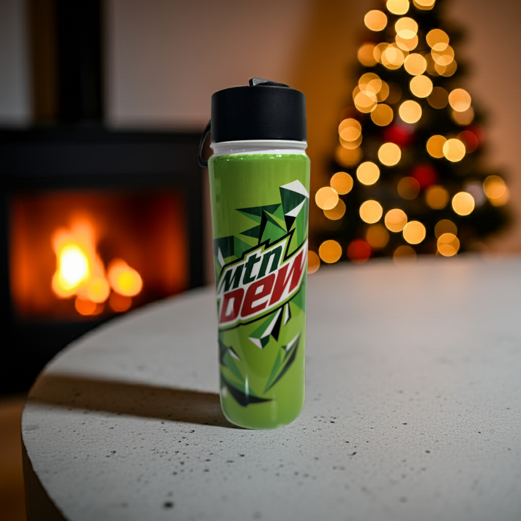 Mountain Dew Green Surge Water Bottle