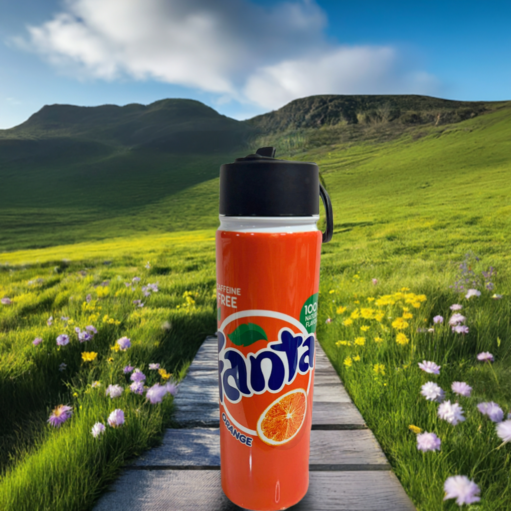 Fanta Orange Water Bottle