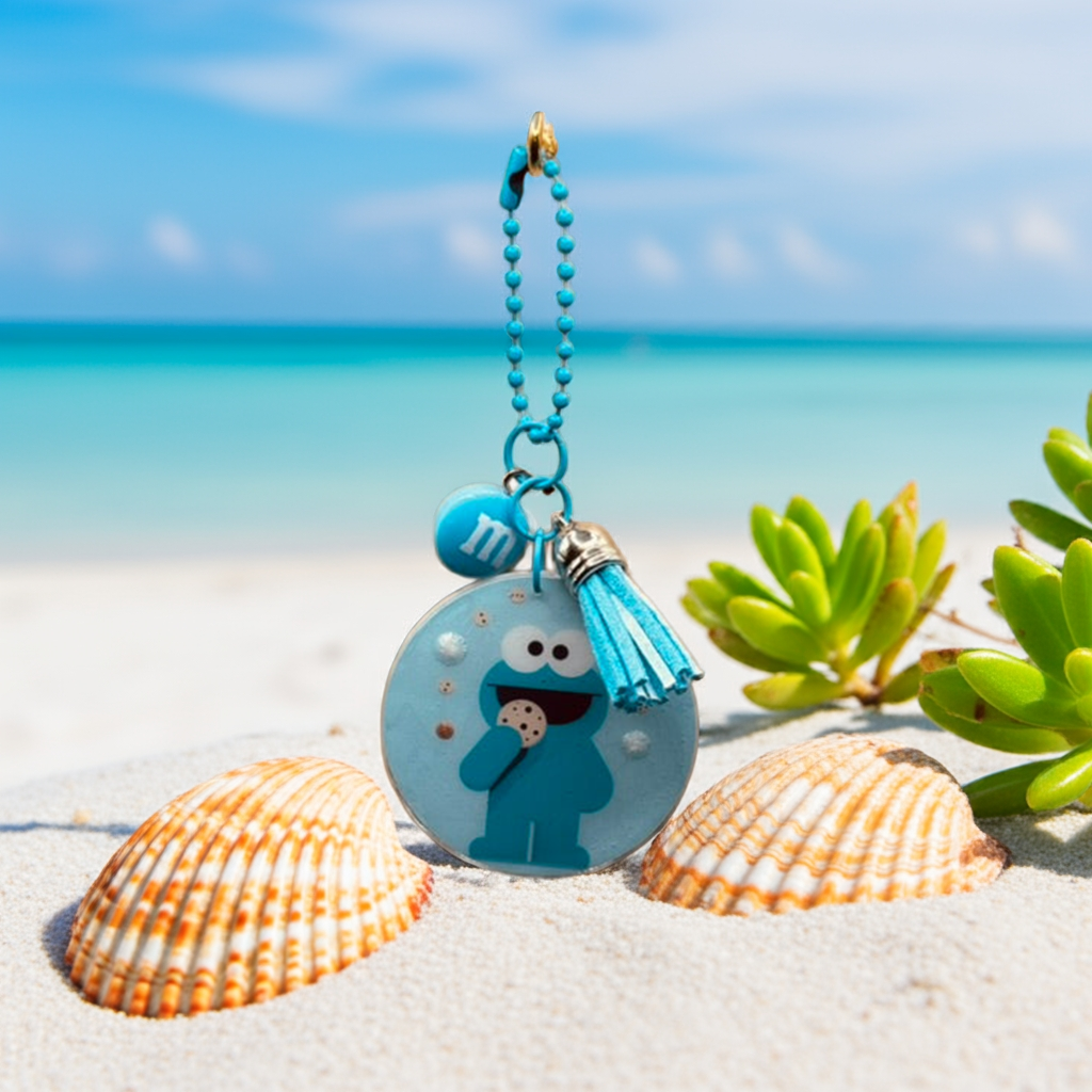 Cookie Muncher Keychain