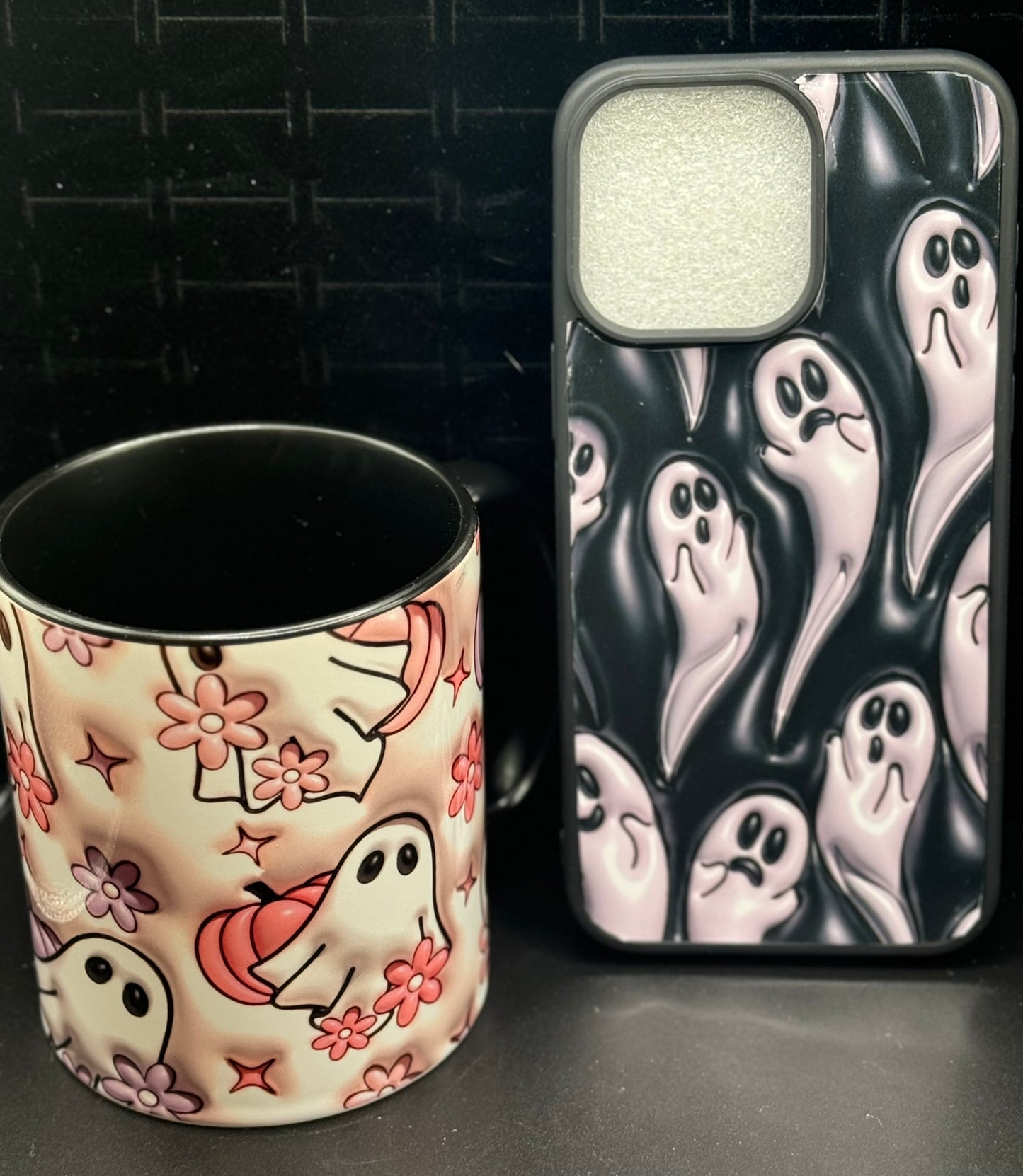 Ghostly Blooms Mug