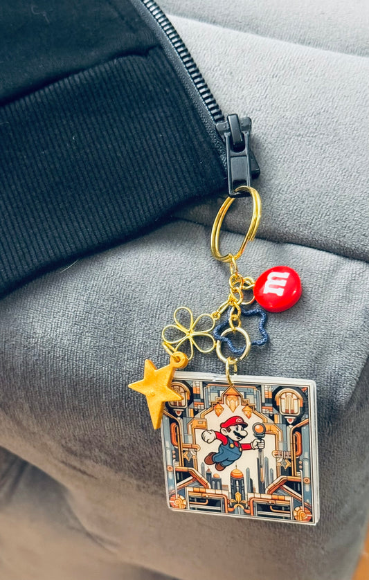 Super Plumber Keychain