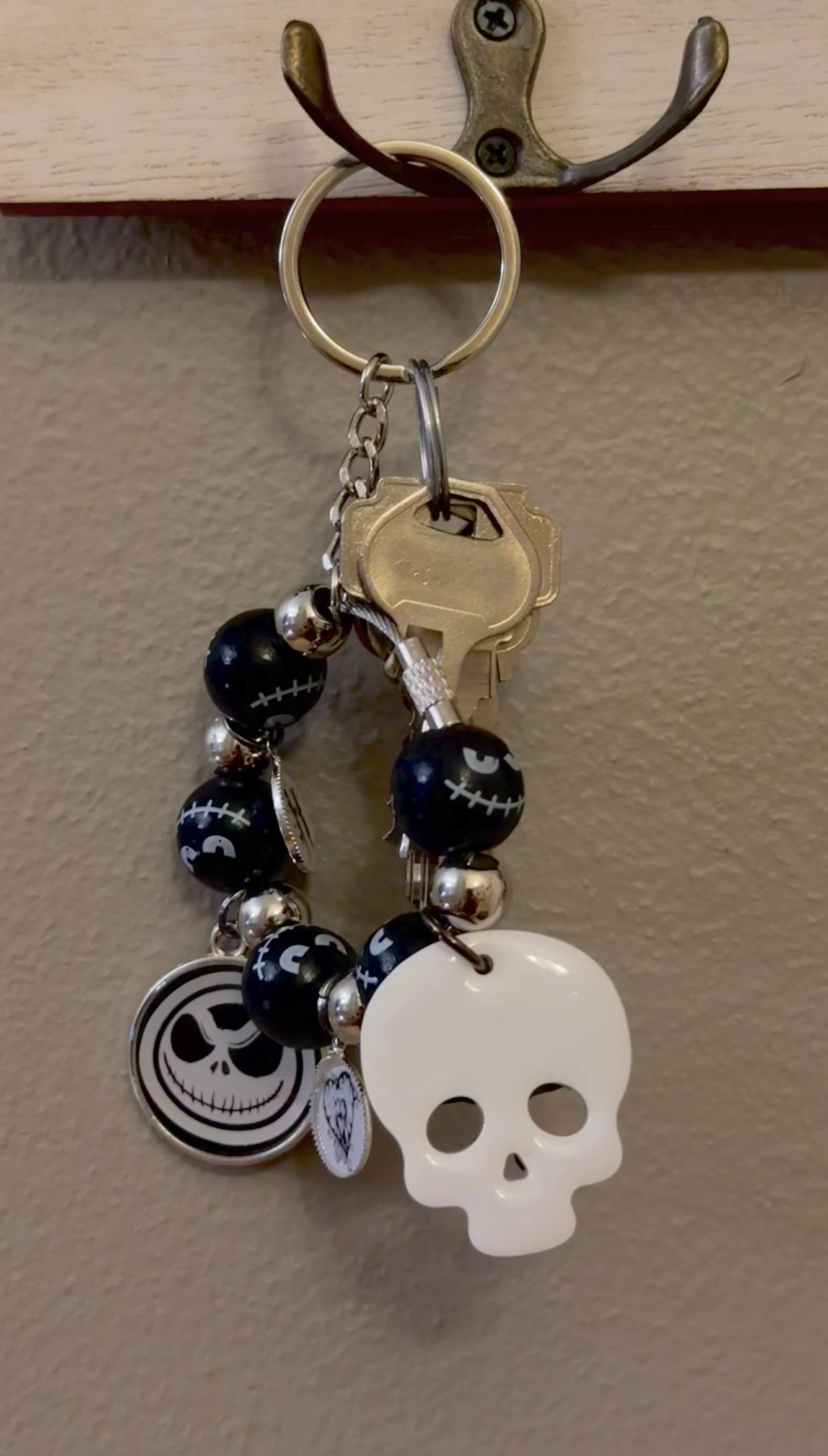 Pumpkin King Keychain