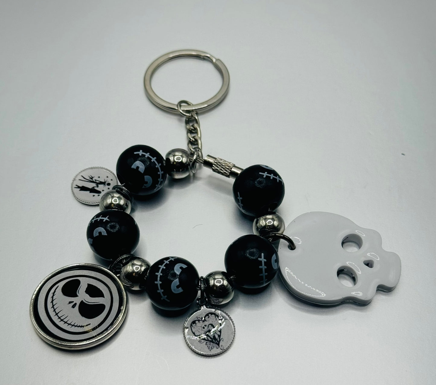 Pumpkin King Keychain