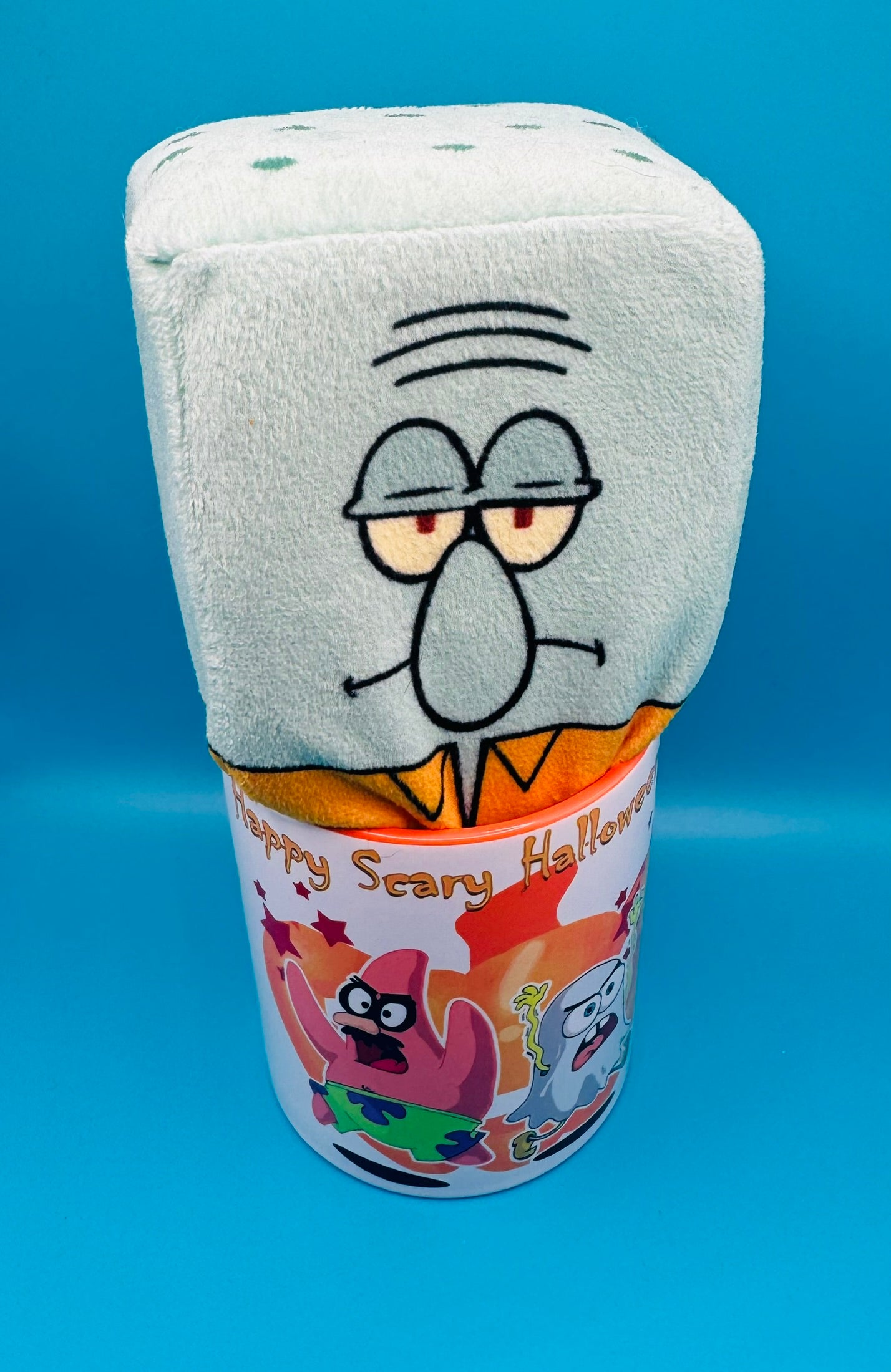 Yellow Spooky Scary Cartoon Mug