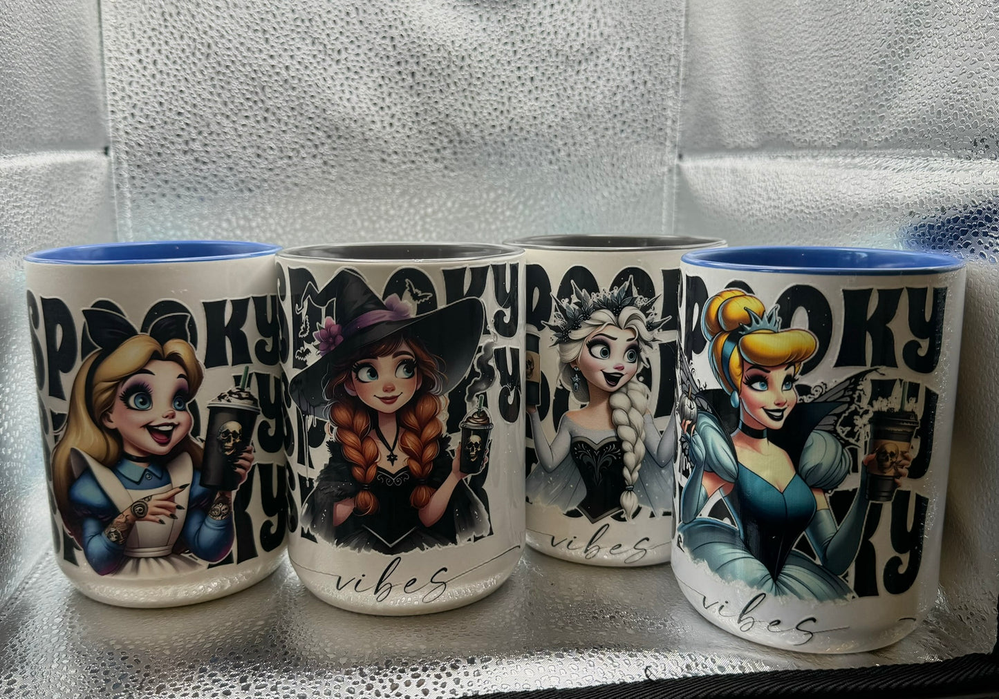 Spooky Princess Vibes: Gothic Fairytale Mug Collection