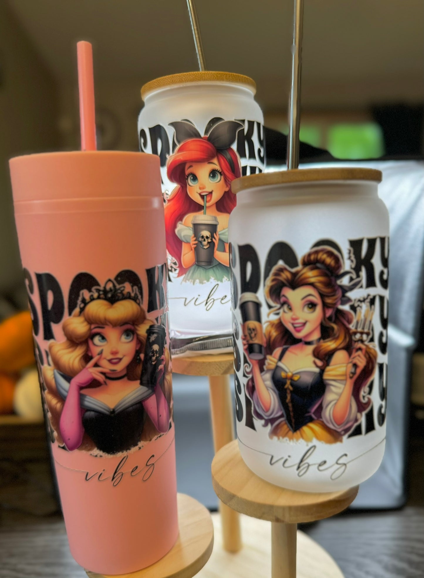 Spooky Princess Vibes: Gothic Cold Cup Collection