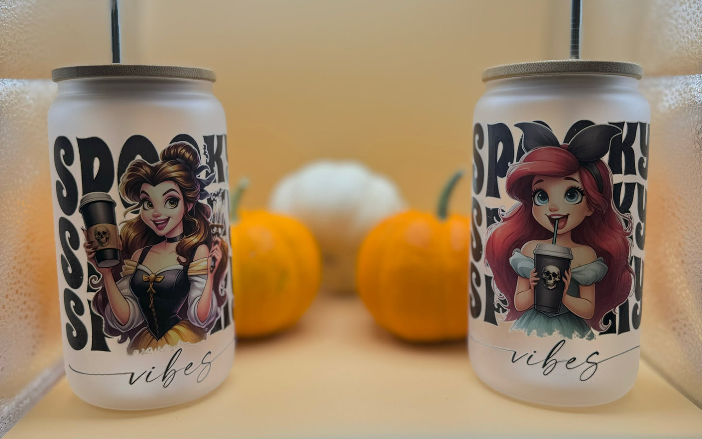 Spooky Princess Vibes: Gothic Cold Cup Collection