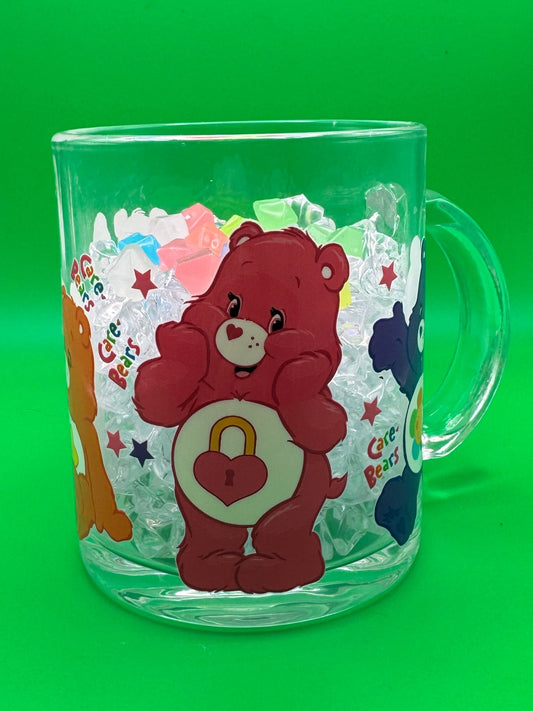 Charming Cozy Critters Glass Mug- Nostalgic and Adorable