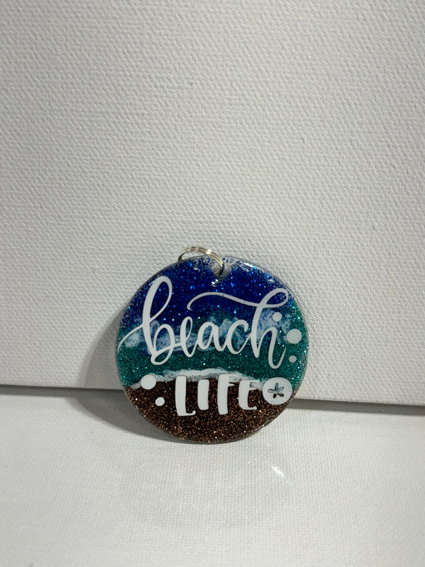 Beach Life Bliss Keychain