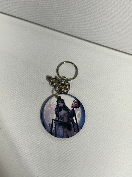 Undead Moon Keychain