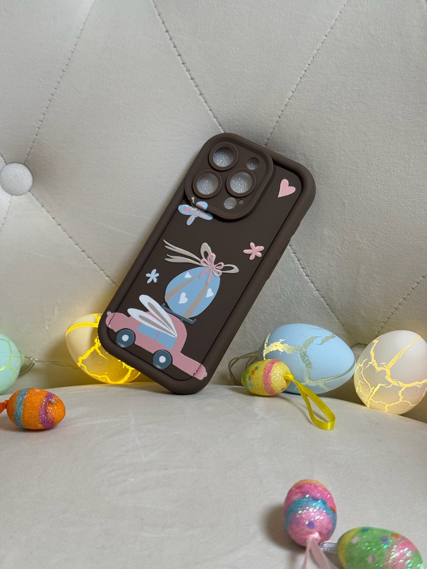 Bunny Express – Whimsical Easter Phone Case