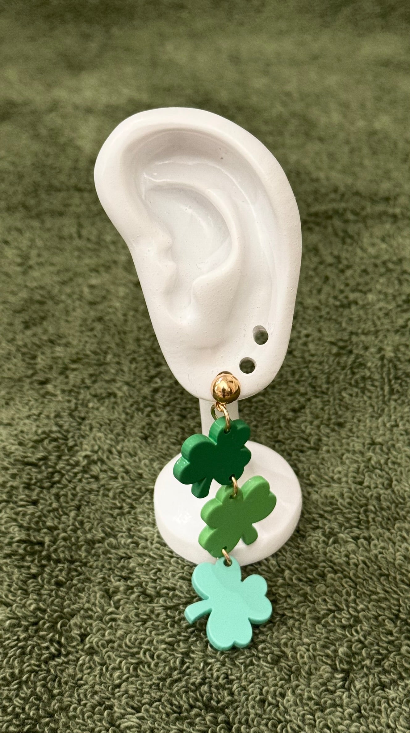 Lucky Charm Clover Earrings – Celebrate St. Patrick’s Day in Style!