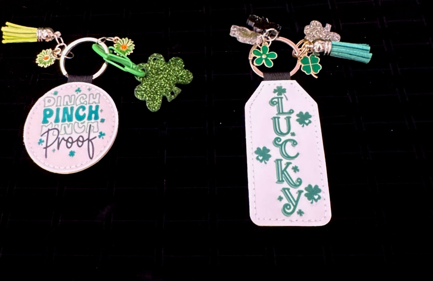 Lucky Clover & Pinch-Proof Keychains – Your St. Patrick’s Day Charm! | Pastel Colors