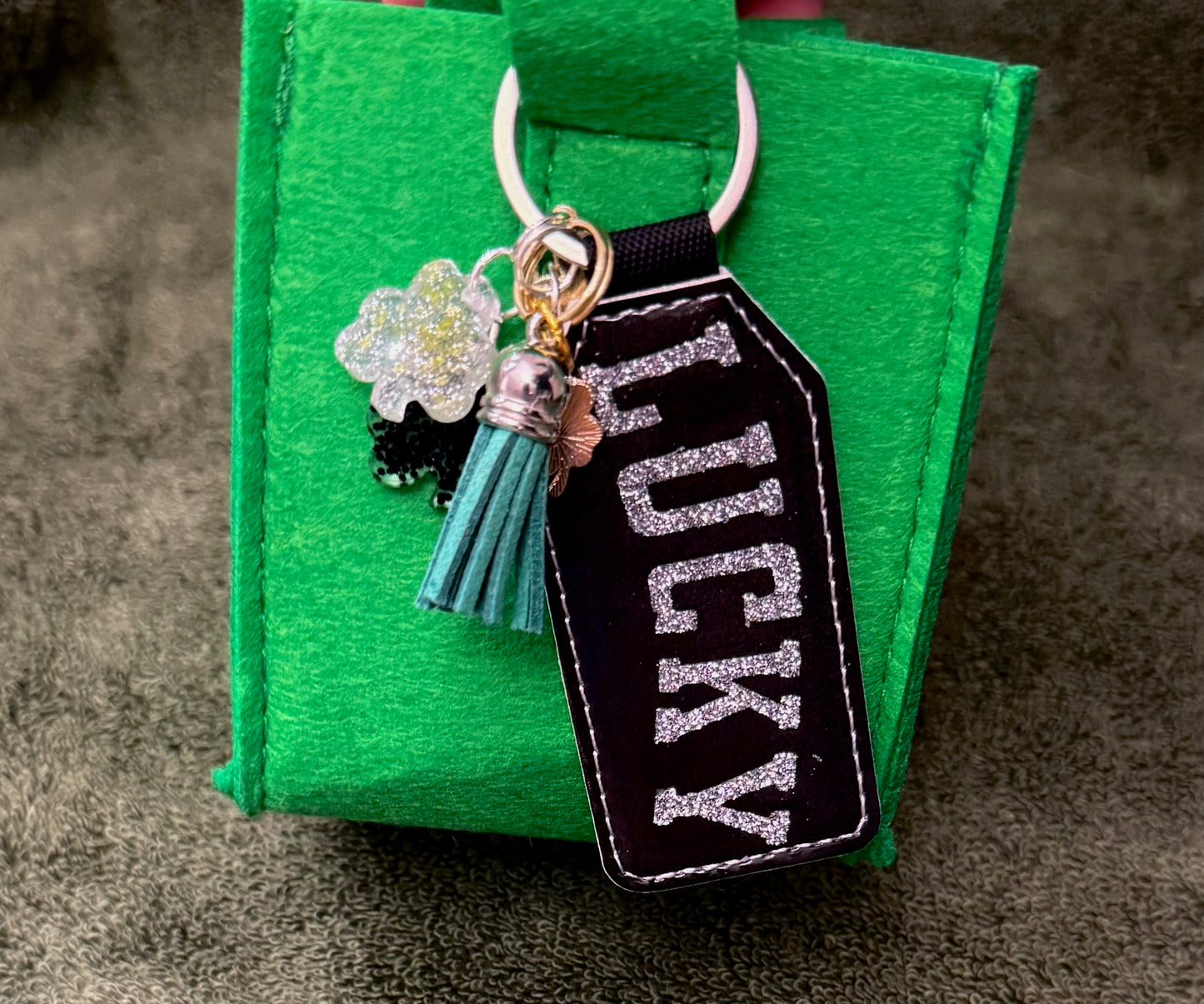 Lucky Clover & Pinch-Proof Keychains – Your St. Patrick’s Day Charm! | Pastel Colors