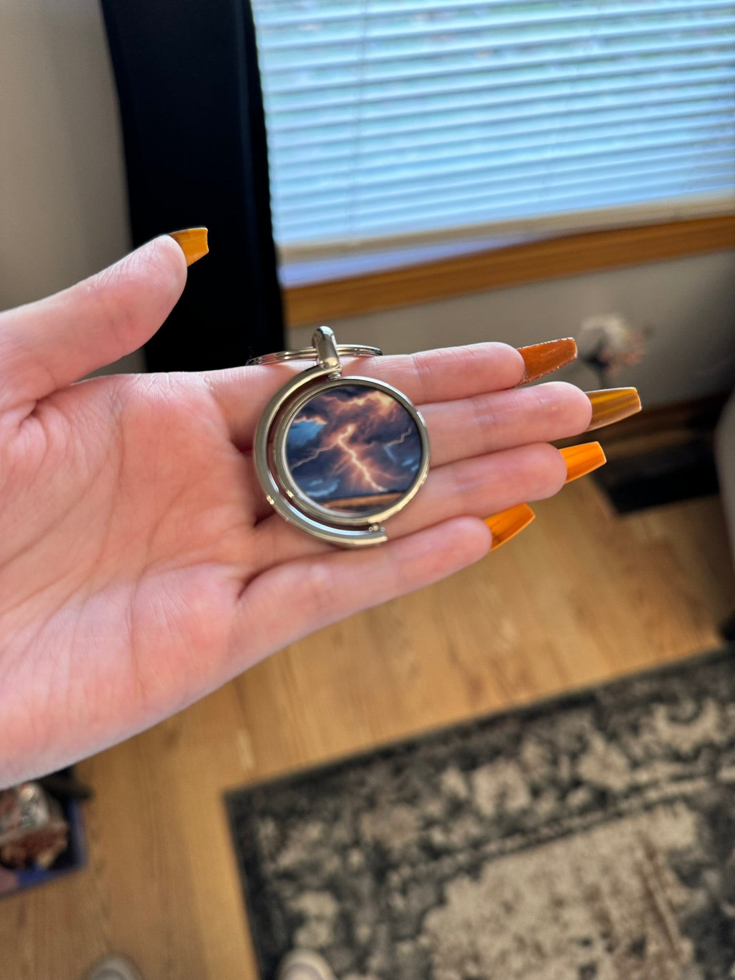 Elemental Elegance: Handcrafted Fantasy Keychains