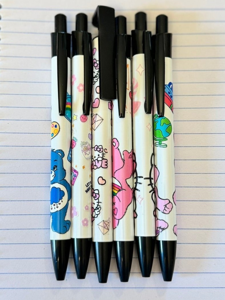 Whimsical Wonderland: Cute Character Pen Set