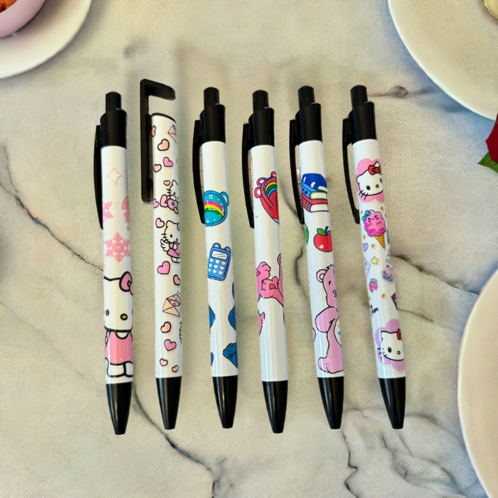 Whimsical Wonderland: Cute Character Pen Set